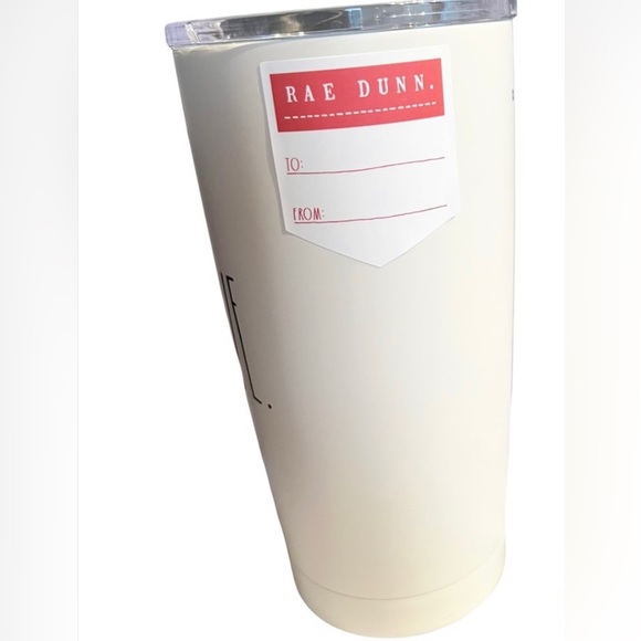 NWT Rae Dunn Santa BELIEVE Stainless Steel Insulated Tumbler - Picture 2 of 3